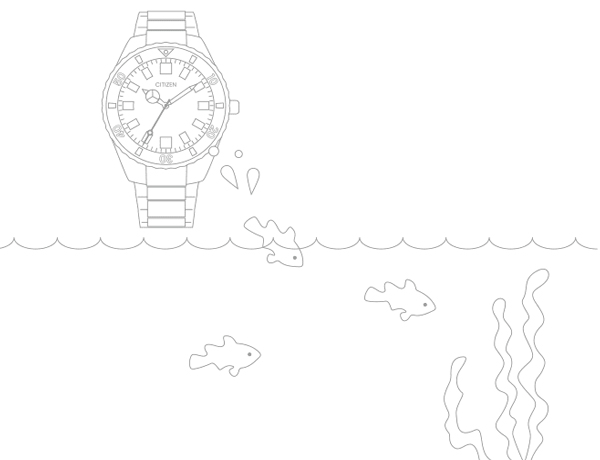 Super Titanium de Citizen con belleza que nunca se corroe